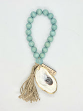 Load image into Gallery viewer, The Lagoon - Color Stained Wood with Sea Glass