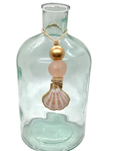Load image into Gallery viewer, Blush Pink & Gold Scallop - Sea Glass Ornament