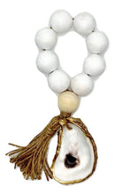 Load image into Gallery viewer, The Gilded Shell - Boho -  Tide Pool - 18k Gold Gilded Oyster Shell - Solid White -Product -1