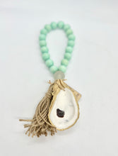 Load image into Gallery viewer, The Lagoon - Color Stained Wood with Sea Glass