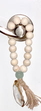 Load image into Gallery viewer, The Gilded Shell - Nude Beach - Lagoon - Green Sea Glass - Lifestyle 1