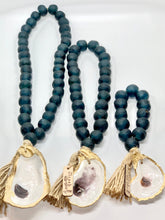Load image into Gallery viewer, The Gilded Shell - Amalfi Coast ALL TEAL SEAGLASS - Coastline - 18k Gold Gilded All Sea Glass- PRODUCT -2