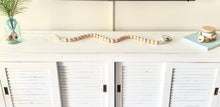 Load image into Gallery viewer, The Gilded Shell - Nude Beach - Chunky Coastline - Aqua Sea Glass - Gold Leafed oyster Shell - Lifestyle Photography 3