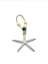 Load image into Gallery viewer, Sea Side Ornaments - Oyster or Starfish (Set of 3)