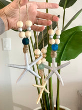 Load image into Gallery viewer, Sea Side Ornaments - Oyster or Starfish (Set of 3)