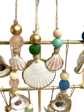 Load image into Gallery viewer, Gilded Scallop Coastal Holiday Ornament