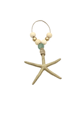 Load image into Gallery viewer, Sea Side Ornaments - Oyster or Starfish (Set of 3)