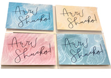 Load image into Gallery viewer, Aww Shucks Multi Colored 4 Pack Cards