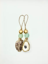 Load image into Gallery viewer, Gold Eco-Friendly - Sea Glass Ornaments (Set of 2)