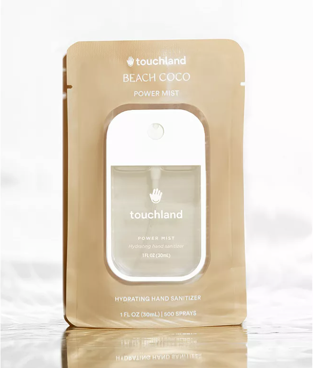 Touchland Power Mist Hand Sanitizer - BEACH COCO – The Gilded Shell