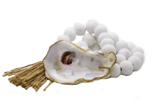 The Gilded Shell - Coastline - The Boho - 18k Gold Gilded Oyster Shell-Product-Main