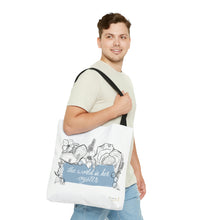 Load image into Gallery viewer, The World Is her Oyster Tote Bag