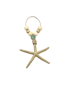 Sea Side Ornaments - Oyster or Starfish (Set of 3)